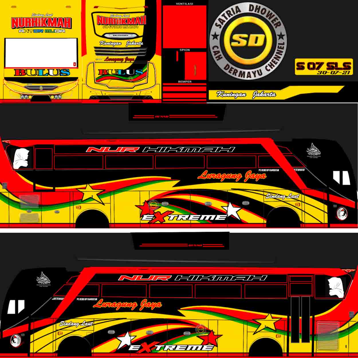 mod bussid luragung jaya