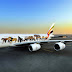 Emirates Airbus A380-800 Wildlife Special Livery