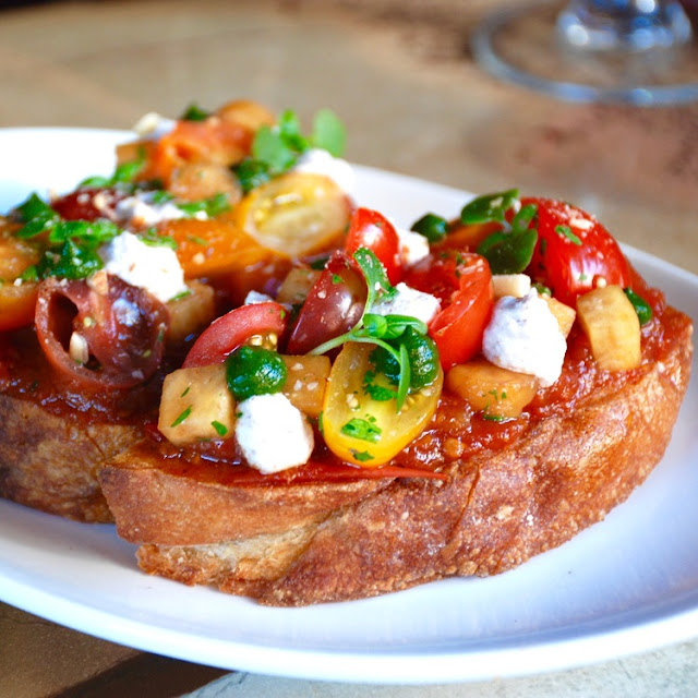 Tomato Toast With Macadamia Ricotta