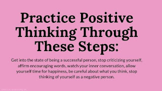 practice positive thinking techniques 