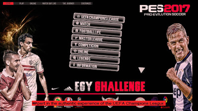 PES 2009 EGY Challange Patch 2017 Season 2016/2017