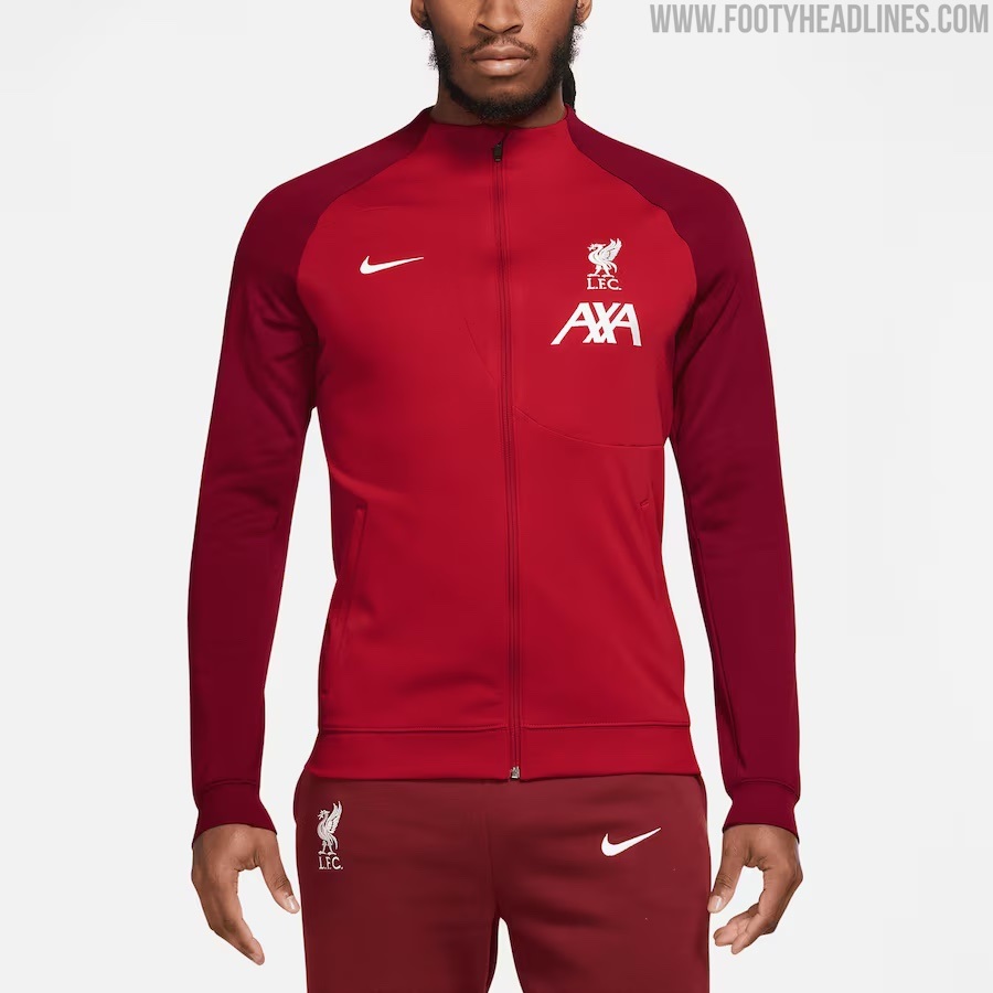 Liverpool 23-24 Anthem Jacket & Pre-Match Jersey Released + Training ...