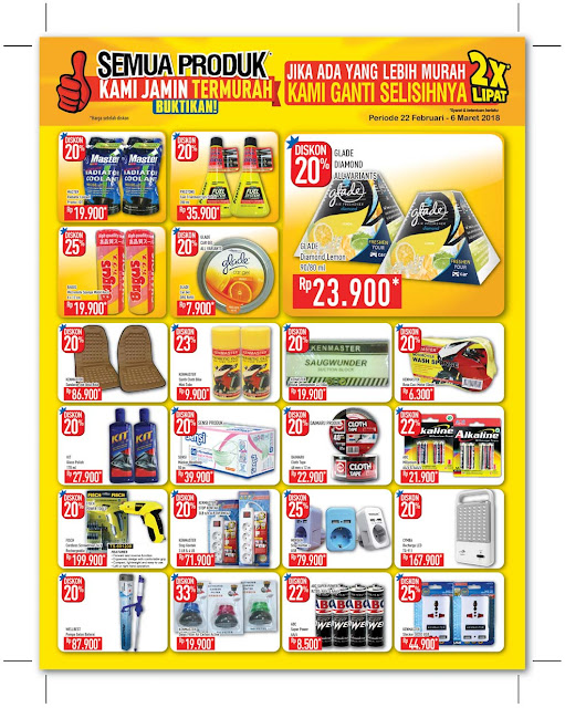 Katalog Promo HYPERMART Terbaru Periode 22 Februari - 06 Maret 2018