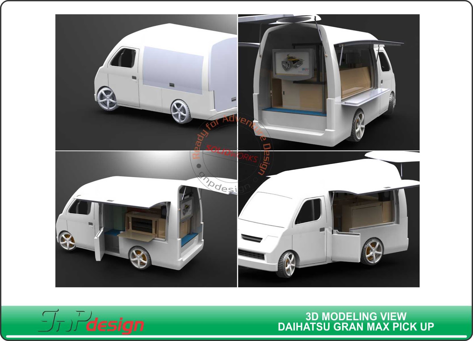 Gambar Modifikasi Interior Daihatsu Gran Max Terlengkap Modifikasi
