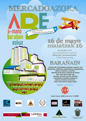 Cartel feria artesanía ABE