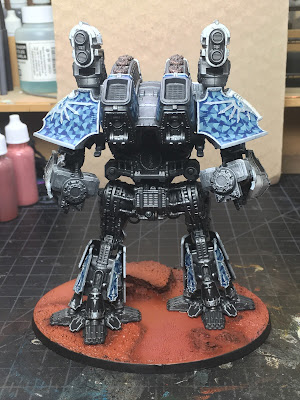 Legio Tempestus Warlord Titan WIP for Adeptus Titanicus