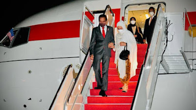 MIRIS! Jokowi Tak Disambut Joe Biden Lantaran Diplomasinya 'Lontong Sayur', Beda dengan PM Singapura