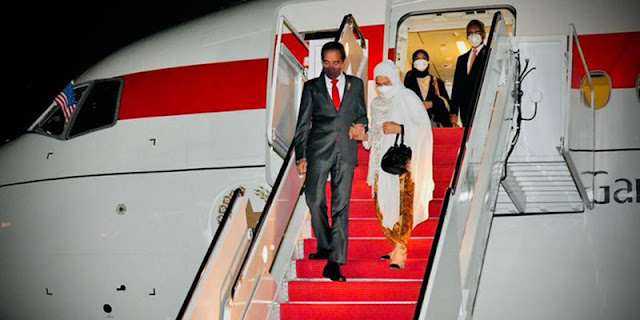 Beda dengan PM Singapura, Jokowi Tak Disambut Joe Biden Lantaran Diplomasinya "Lontong Sayur"