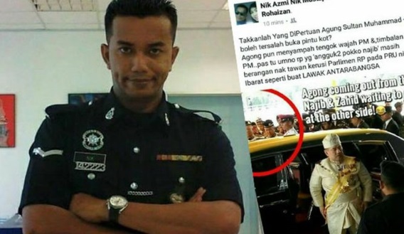 AKHIRNYA TERBONGKAR IDENTITI SEBENAR POLIS YANG BERANI MENGHINA NAJIB. Patutlah Berani Sangat HINA Najib, Rupa-Rupanya ada udang di sebalik batu !