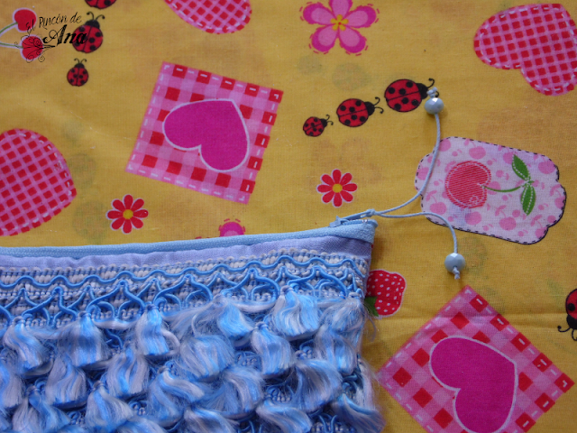 Clutch con flecos - Tutorial de costura