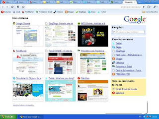 Screenshot do Google Chrome