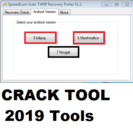Spreadtrum (SPD) auto TWRP recovery porter Tool V1.2 Download Free All User 2019