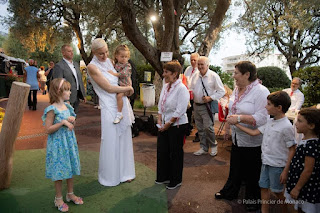 Prince Albert and Princess Charlene attend public picnic Monaco
