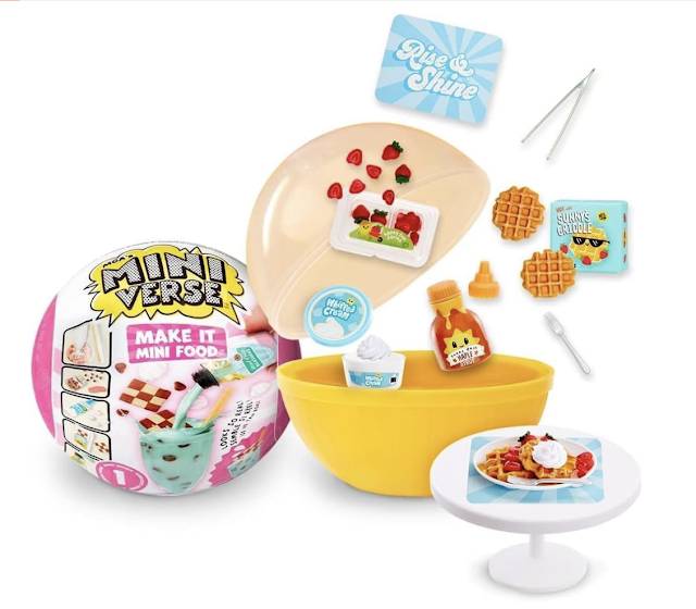  MGA's Miniverse Make It Mini Kitchen, Kitchen Playset, w/ UV  Light, Collectibles, DIY, Resin Play, Exclusive, Mystery Recipe, Mini Oven  Mitts, NOT EDIBLE, 8+ : Toys & Games