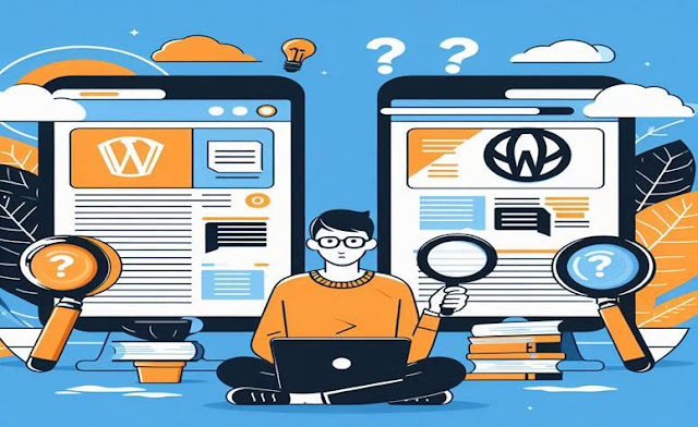 Perbedaan Hosting Website WordPress dan Blogspot