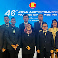 Directorate General of Sea Transportation Presents PROPOSAL and DEVELOPMENT OF INDONESIAN MARINE TRANSPORTATION at the 46th AMTWG Session