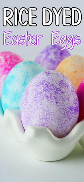 purple egg in the corner of a white egg holder with activity title text overlay.