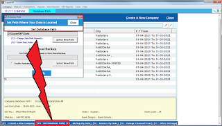 Set Database Path Manually in SuperERP Business Accounting Management Software