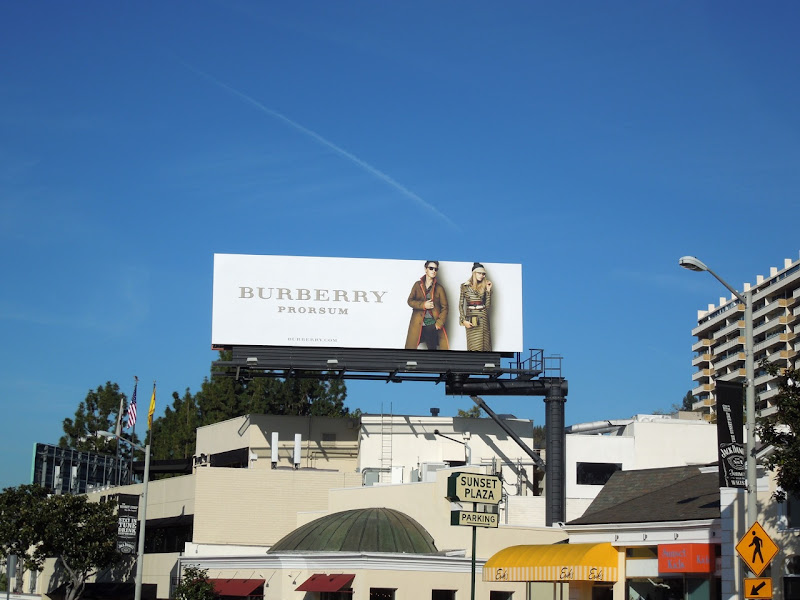 Burberry Prorsum billboard