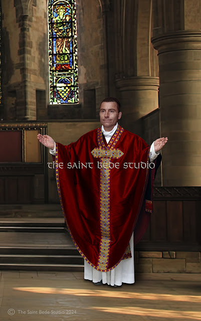 Red vestments