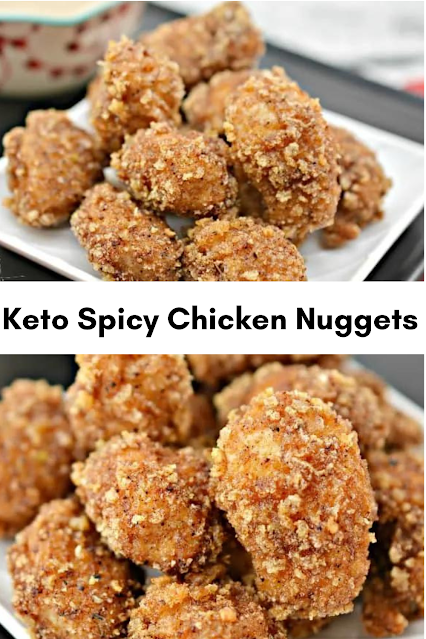 Keto Spicy Chicken Nuggets
