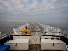 Photo of Ravensdale heading out on the Solway Firth