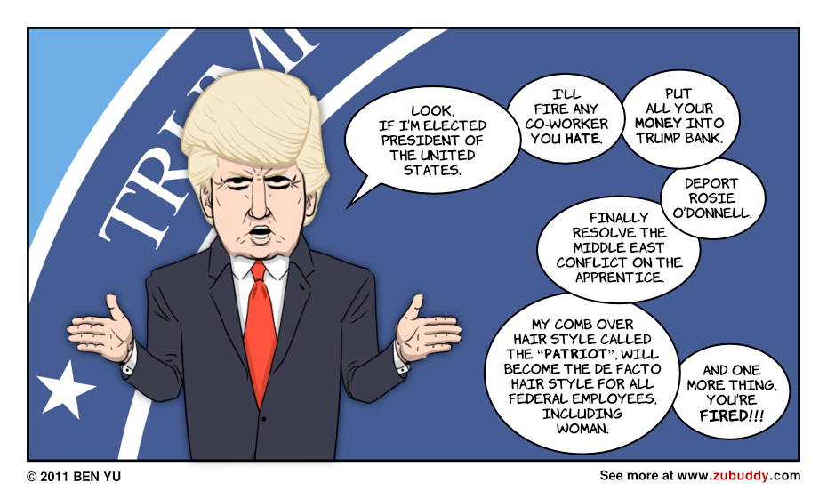 Donald Trump talks about what he'll do if he's elected President of the United States.