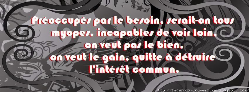 Image de couverture facebook citation rap