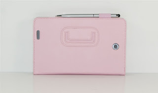 Pink Folio Leather Holder Cover Case for ASUS FonePad ME371mg ME371 7"+Pen
