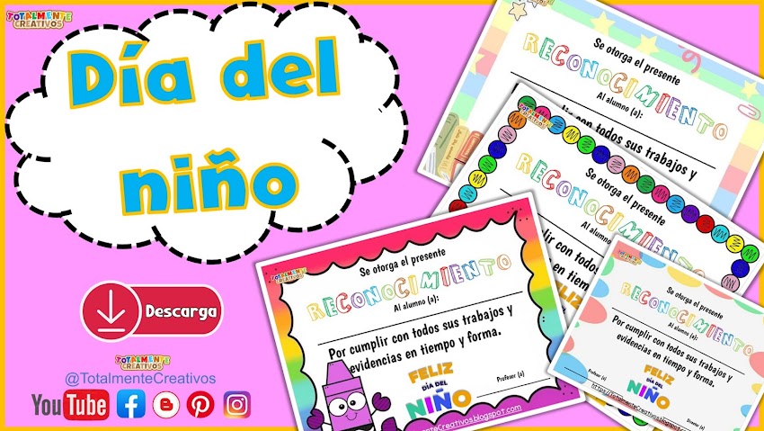 Reconocimientos Día Del Niño