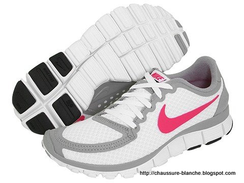 Chaussure blanche:blanche-511616