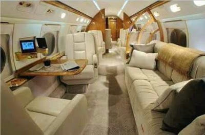 Check Out the Interior of President Buhari's Jet (Photos)