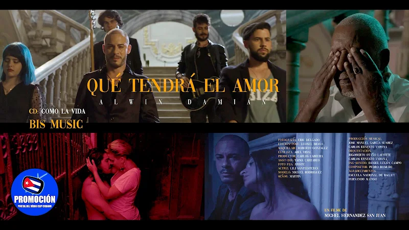 Alwin Damián - ¨Qué tendrá el amor¨ - Videoclip - Director: Michel Hernández San Juan. Portal Del Vídeo Clip Cubano. Música cubana. Bis Music. CUBA.