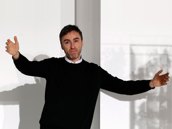 Raf Simons Replaced John Galliano's Position at Dior