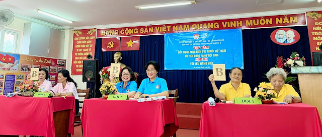 Các đội tham gia vòng thi kiến thức. (Ảnh: TL)