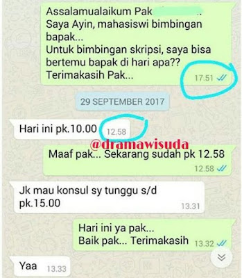 10 Chat Kocak 'Mahasiswa dan Dosen' Ini Tingkat Ngeselinnya Level Dewa