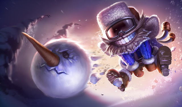 Snow Day Ziggs Splash Art