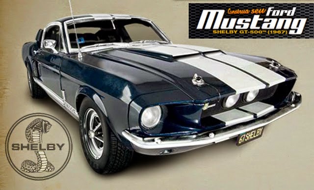 Coleção Modelismo. Construa, passo a passo, o seu Ford Mustang Shelby GT-500TM.