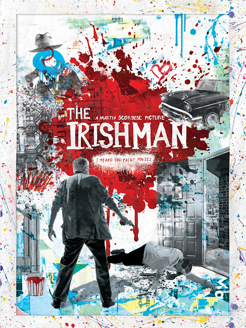 Shutterstock Celebrates Oscar-Nominated Films With Reimagined Movie Posters - "The Irishman" Poster by Alex Bodin 