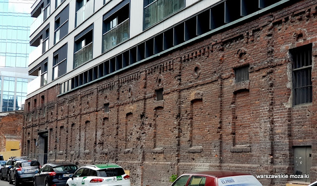 mur getta ślady po kulach pociskach Wola Warszawa Warsaw historia zabytek