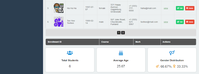 Student Dashboard 2