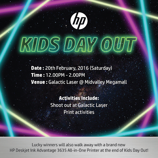 Head on to HP Malaysia's Facebook Page and join their latest Kids Day Out contest! 