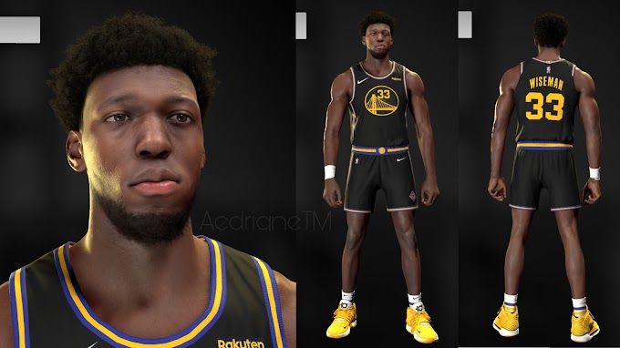 James Wiseman Cyberface by AeTM | NBA 2K22