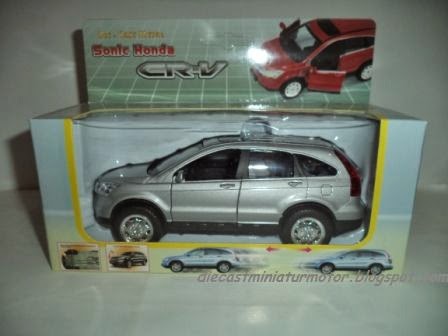 Diecast Mobil  Honda  CR V  Mainan Replika Miniatur Skala 1 