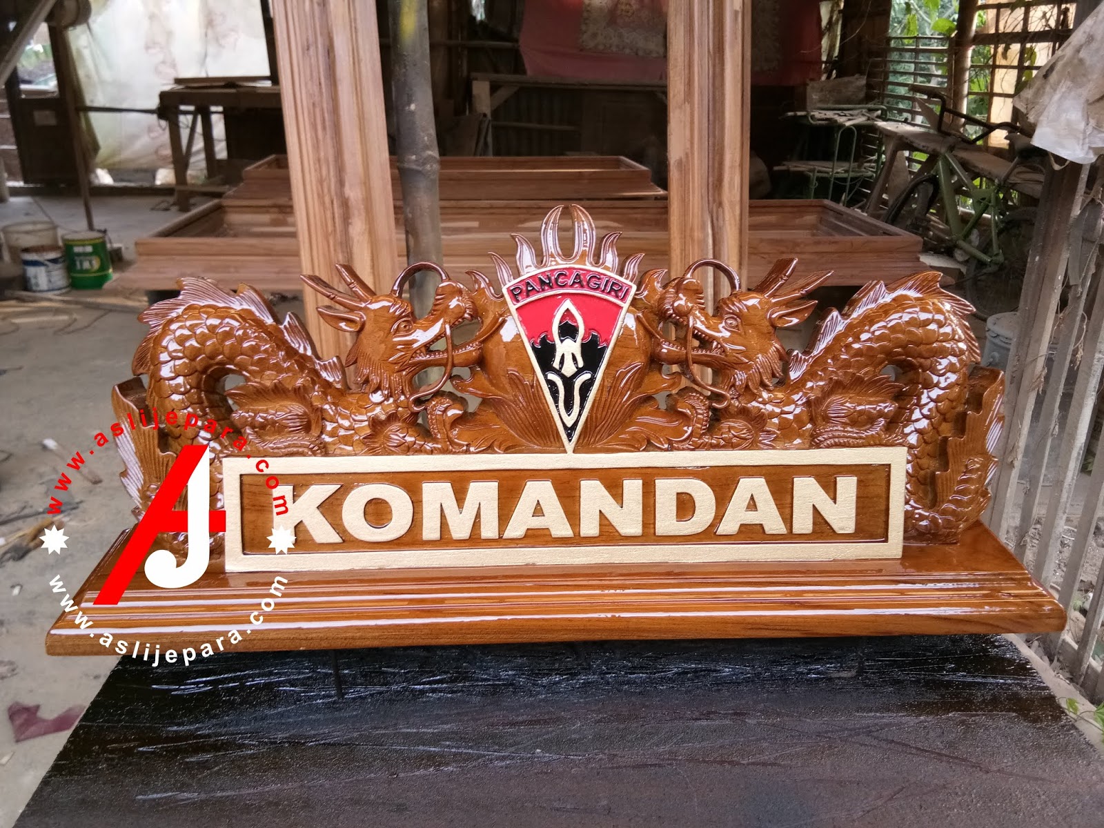 Beberapa Model Papan Nama  Ukir Kayu  Asli Jepara