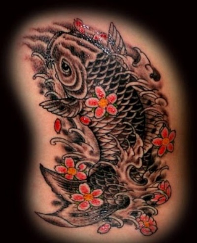 koi fish tattoo photos