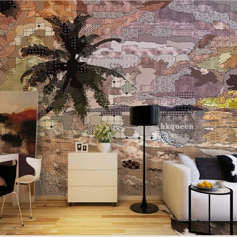 70 Motif Wallpaper  Pilihan Untuk Desain Ruang Tamu 