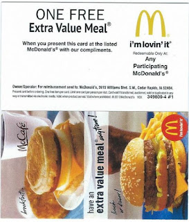 mcdonalds coupons 2018