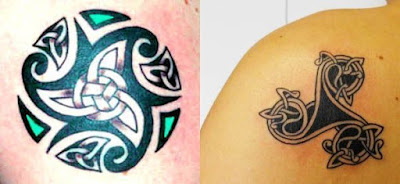 Tatuajes para mujeres tribales celtas
