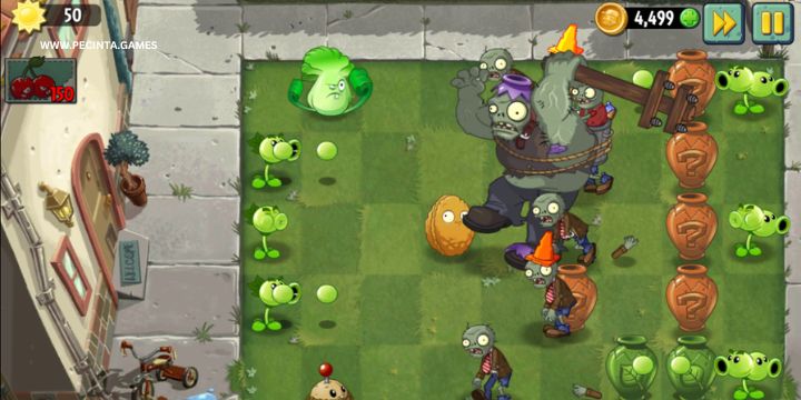Tangkapan Layar Plants vs. Zombies 2